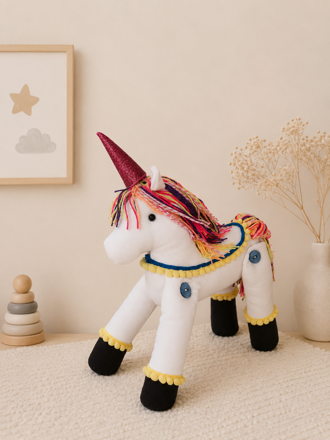 Unicornio de Tela